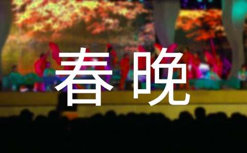 有关春晚的观后感初中