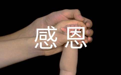 感恩心得体会