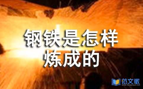《钢铁是怎样炼成的》读后感范文(实用)
