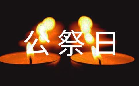 国家公祭日心得大全