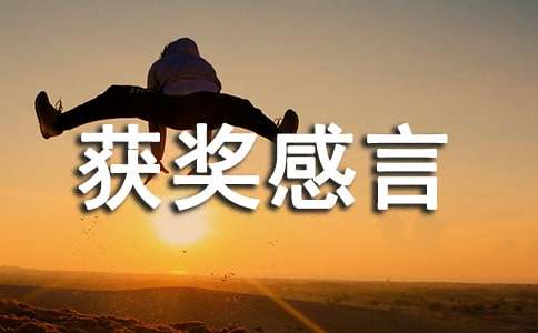团队获奖感言