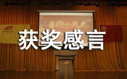 优秀团队获奖感言【优选】