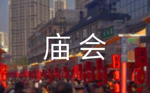 逛庙会心得体会