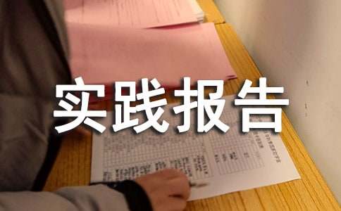 实用的社会实践报告模板合集8篇