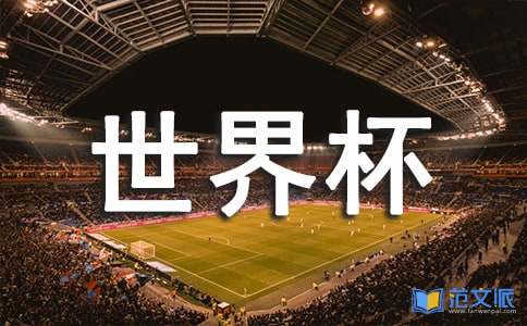 2022世界杯足球比赛的观后感
